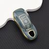 3 Buttons Full Protection Key Case Cover For Porsche Cayenne Macan Panamera 911 718 Cayman 918 958 Remote Key Fob Shell