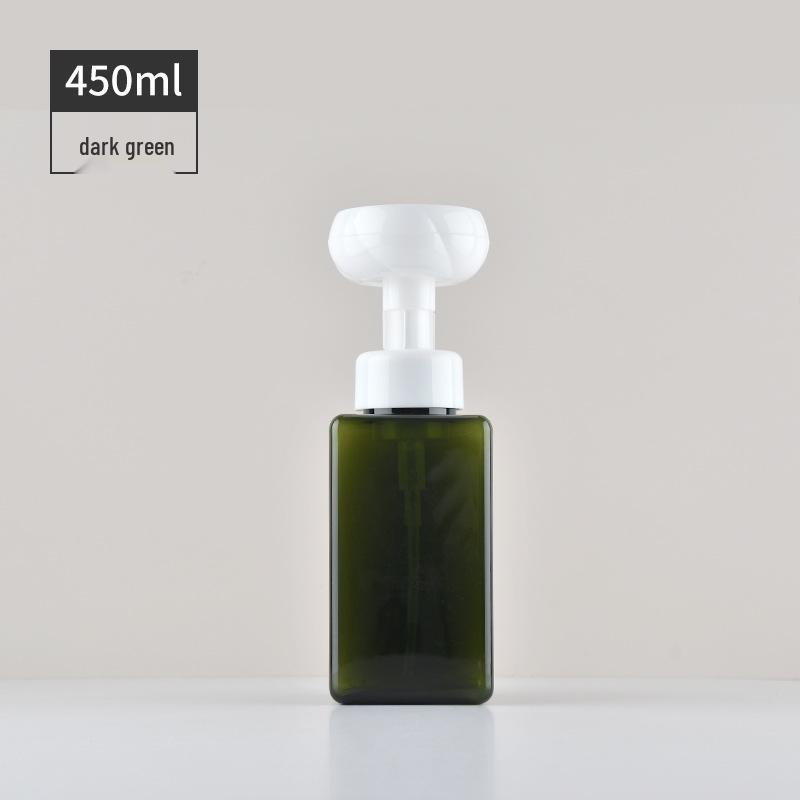 Square PETG Foaming Pump Bottle for Hand Sanitizer or Cosmetics (250ml, 450ml, 650ml)