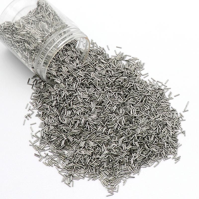 500G Nerezová ocel 304 Lešticí jehly Médium Magnetický omílací leštič Šperkařské nástroje Rotační dokončování Ocelové lešticí jehly