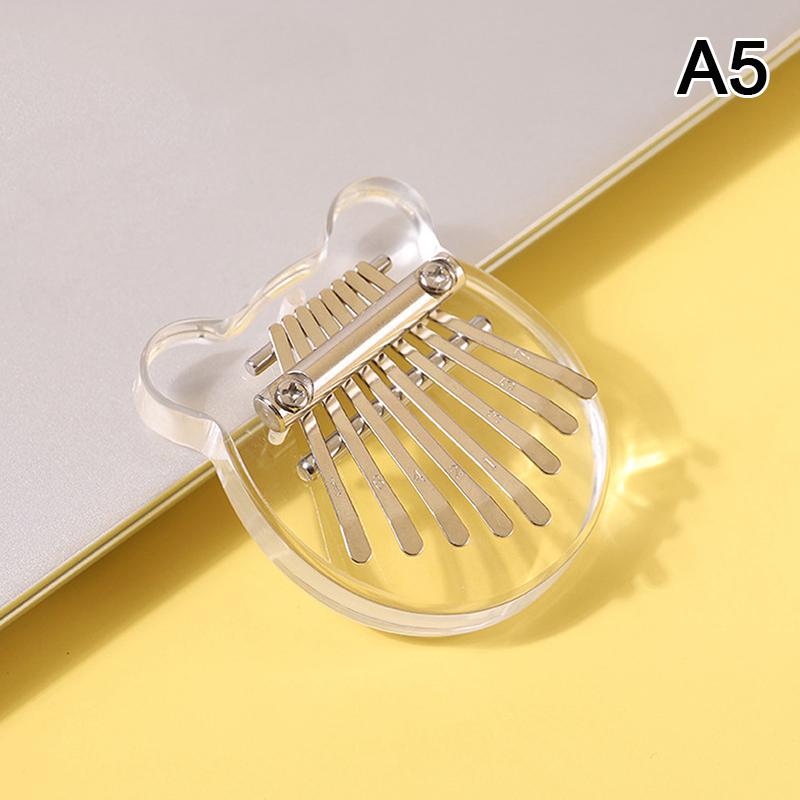 

8 клавиш мини деревянная калимба высокое качество изысканный палец пианино маримба музыкальный хороший аксессуар рождественский подарок