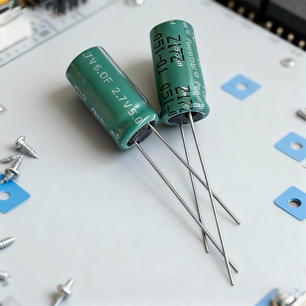 High Capacity 2.7V 5F Super Capacitor Faradic Capacitors Electrical Components For Electronic Projects