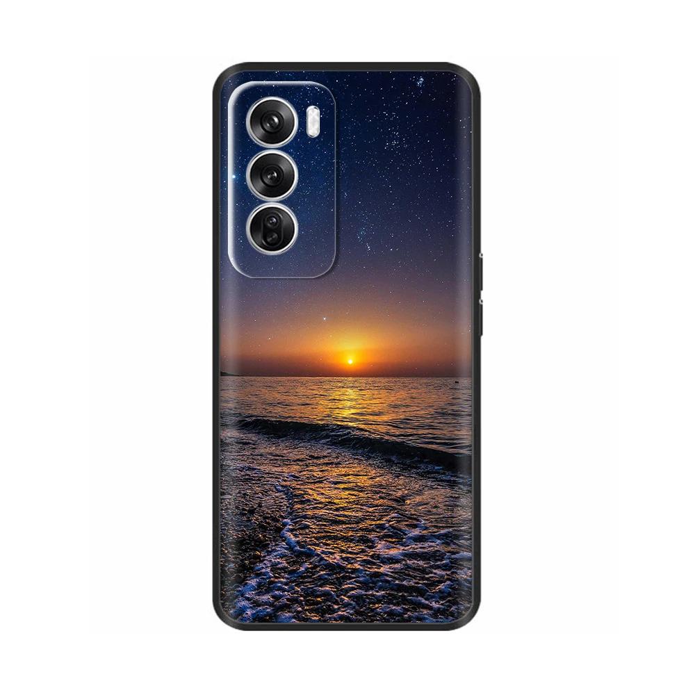 For OPPO Reno 12 5G Case New Fashion Painted Cover Silicone Soft TPU Phone Cases For OPPO Reno 12 Pro 5G Shell reno12 Pro Fundas