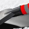 Car Snow Shovel Brush Deicing Scraper Removable Windshield Retractable Multi-Purpose Winter Cleaning Tool with Foam Handle And Snow Trough