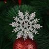 24Pcs/Pack Christmas Tree Decor Snowflake Party Holiday Christmas Ornaments Home Decor(10cm)