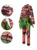 Moana and Maui Cosplay Costume Set for Halloween