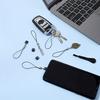 10 sztuk wtyczek przeciwkurzowych USB C, Osłony przeciwkurzowe USB typu C, Zestaw wtyczek przeciwkurzowych do interfejsu telefonu komórkowego, Zawiera wtyczki przeciwkurzowe, Sznurek, Szczoteczkę do czyszczenia