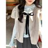 Autumn and Winter New Versatile Lamb Plush Sleeveless Vest Women Comfortable and Warm Casual Wind No Outer Wear Warm Vest -