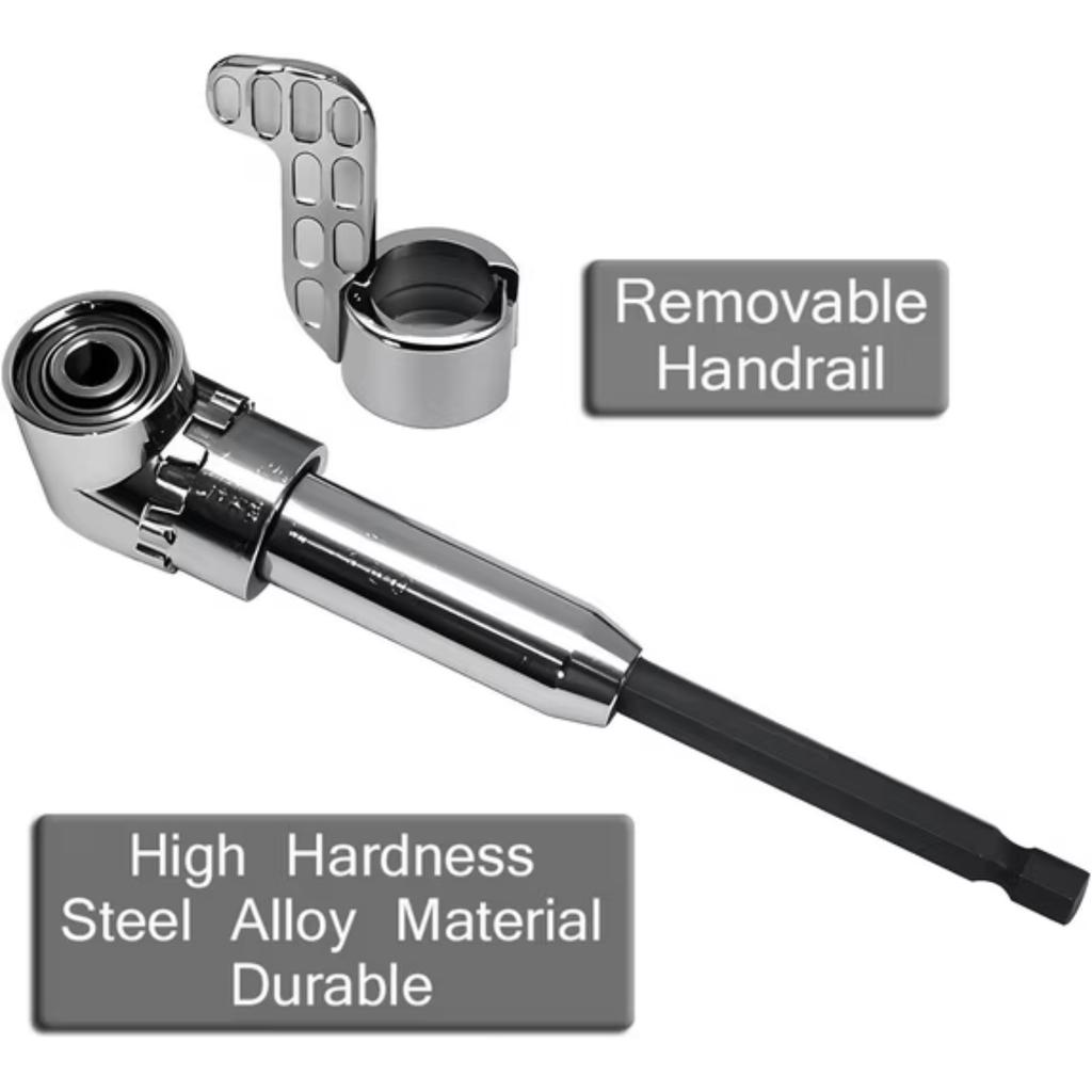 105 Degree Right Angle Drill Extension Driver Drilling Screwdriver Magnetic Hex Socket Close Corner Tool Hexagon Batch Turner Power Tool