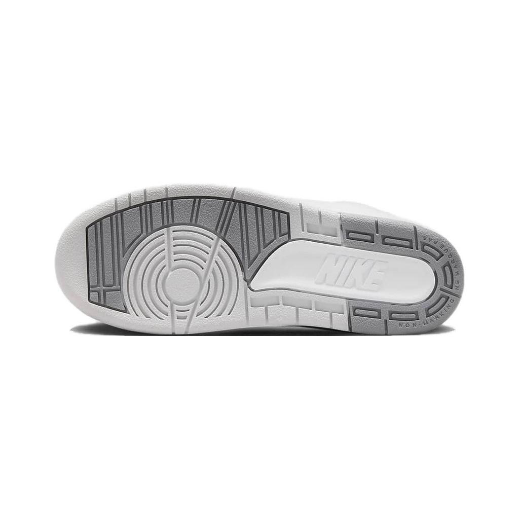 Air Jordan 2 Retro PS White Cement Kids Sneakers Sail Black Cement-Grey DQ8564-100