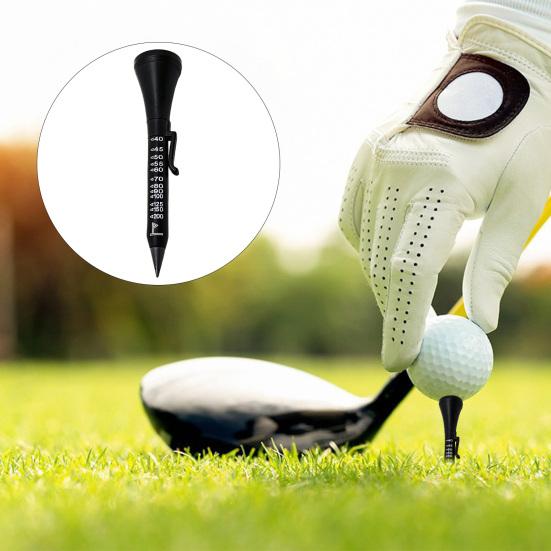 1/2Pcs 6-In-1 Golf Multi-Tool Face Alignment Aid Magnetic Tip Flagstick Rangefinder Ball Marker Club Grooves Cleaner Carbon Pencil Tip Pocket Clip Tee