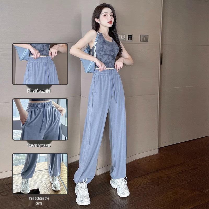 High-Waisted Loose-Fit Yoga Pants for Women - Spring/Autumn Activewear