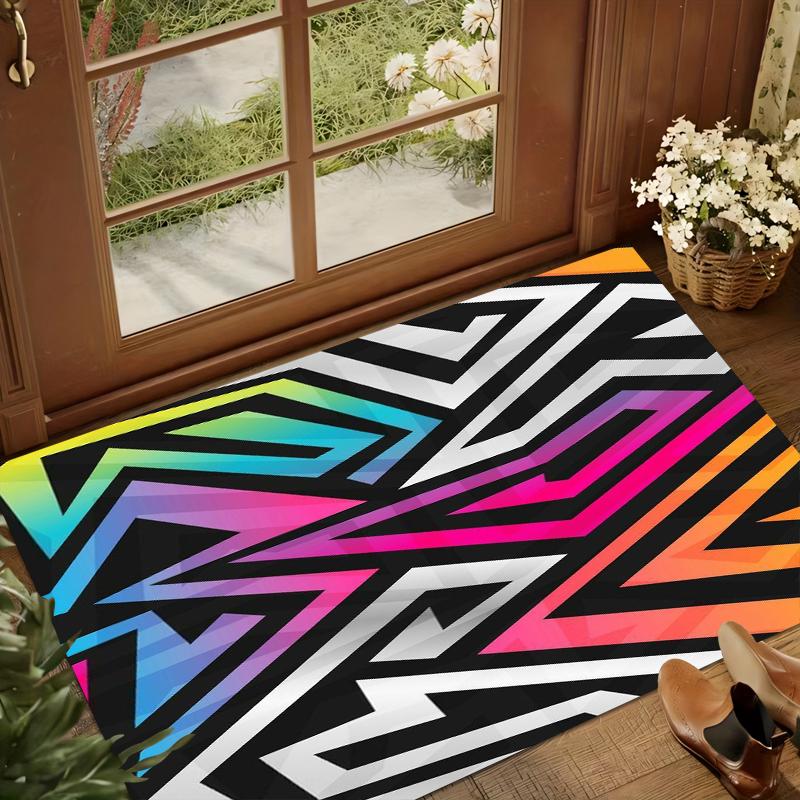 Home Carpet Simple Abstract Painting Carpets for Living Room Bedroom Decor Rug Washroom Floor Mat Gift Rugs for Bedroom Tapis
