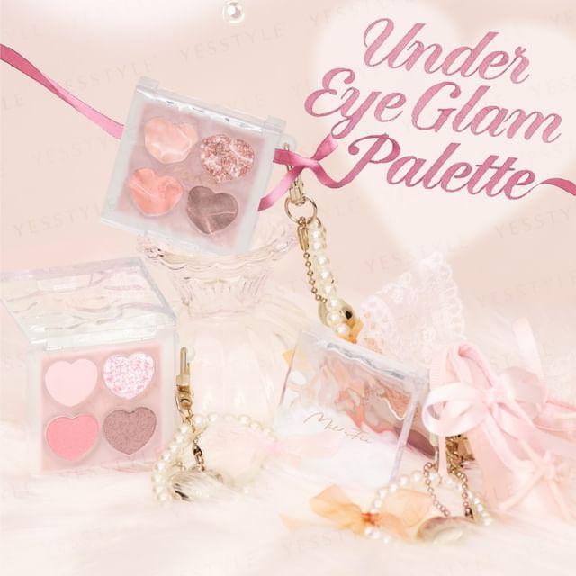 MilleFee - Палитра для сияния под глазами 01 Sugar Beige