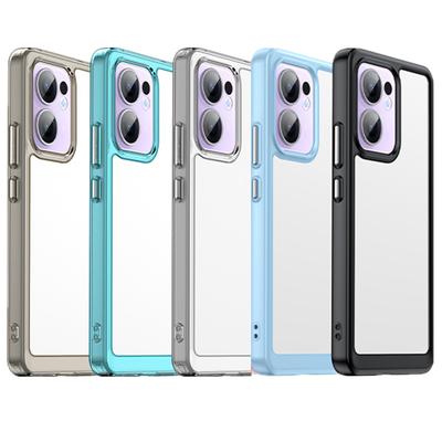 Transparent Colorful TPU Case for OPPO Reno 13F 13FS 13 Pro 5G Protective Cover Clear Coque Shell Fundas
