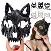 Halloween Skull Party Mask Аніме Dragon God Skeleton Half Face Маски Bone Skull Animals Mask Cosplay Dance Prom Costume Costume Prom