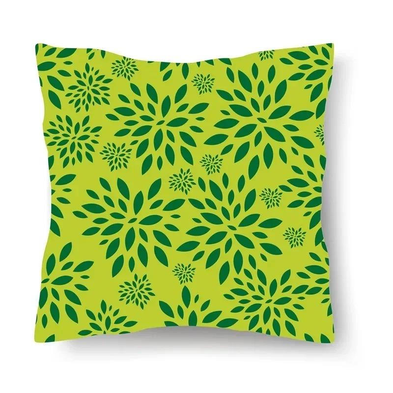 Simple Pattern Decorative Pillowcase Car Sofa Square Cushion Pillowcase