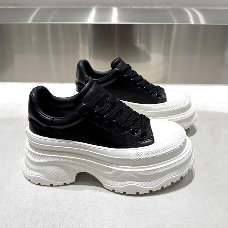 Fashion Versatile Height Increase Super Platform Dad Shoes Women's Shoes New Little White Shoes Lightweight Sports Shoes