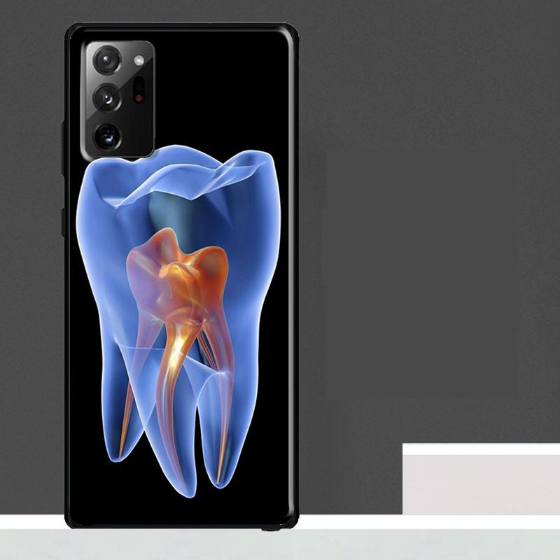 Dentist Tooth Pattern Case For Samsung Galaxy S23 S24 S25 Ultra S9 S10 S20 S21 S22 Plus S23 FE S25 FE Phone Cover
