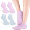 1 Pair Silicone Moisturizing Foot Stickers Repair Dry Cracked Feet Socks Anti-Slip Massage Care Tools