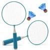 Children Badminton Racket Set Outdoor Sports Leisure Toys Lightweight Portable Badminton Parent-child Interactive Game Toys