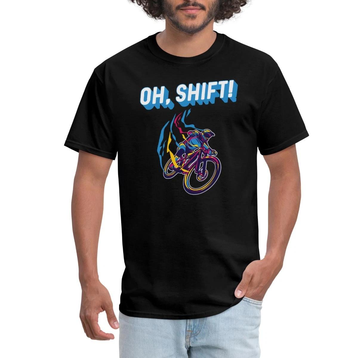Oh Shift MTB Action Men s T-Shirt XXL