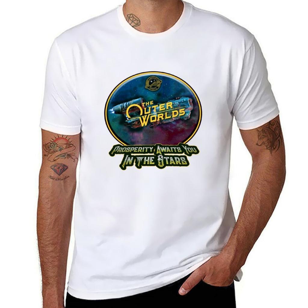 Outer Worlds TShirt Halloween Casual TShirt