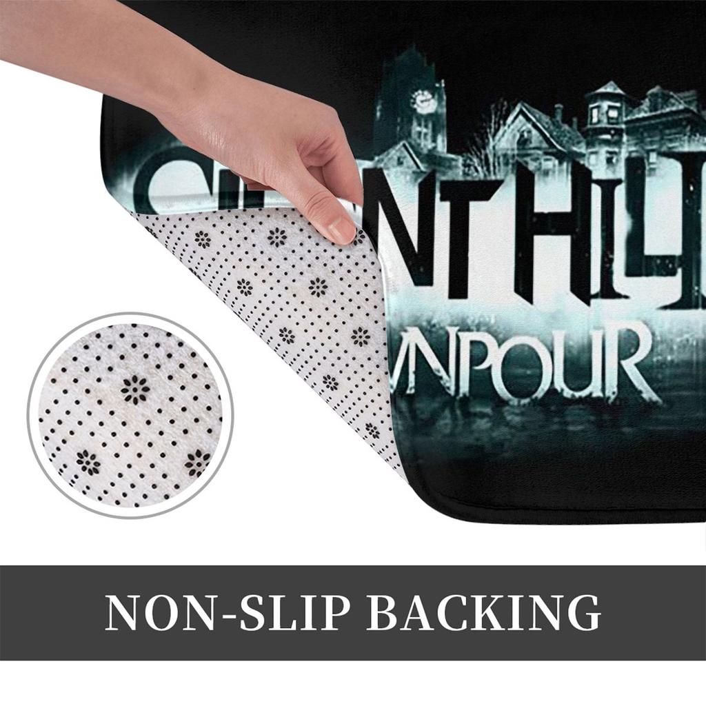 Silent Hill F Horror Game Non-slip Doormat Floor Mat Sand Scraping Carpet Rug for Kitchen Entrance Home Bedroom Footpad Mats