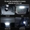 8LED Wireless Touch Light Car Interior USB Reading Light Rechargeable Magnetic Base Auto Roof Trunk Ceiling Lamp 5V