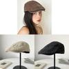 Vintage Denim Flat Cap With Breathable Cotton For Women Summer Casual Fashion