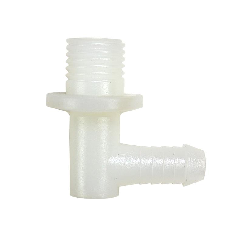 Sprayer tank fluid gauge elbow without cap