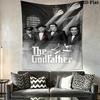 Godfather Movie Poster Tapestry Background Cloth Fashion Print Soft Background Wall Hanging Cloth Homestay Soft Decoration Tapestry