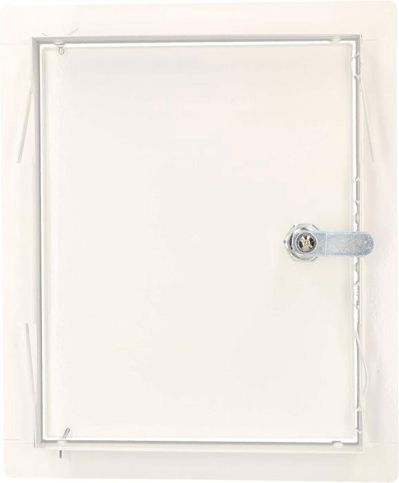 Trappe de visite - KOTARBAU - 20 x 25 cm - Métal - Blanc - Accès facile