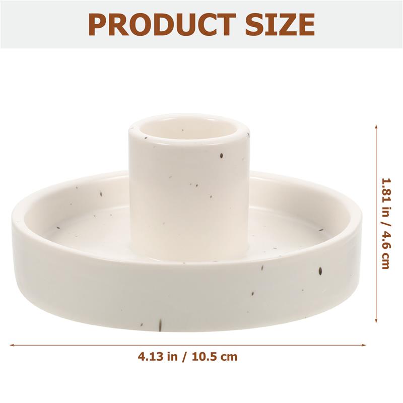 1Pc White Ceramic Incense Stick Holder Aromatherapy Stand Modern Tealight Burner Palo Santo Wood Meditation nament Home