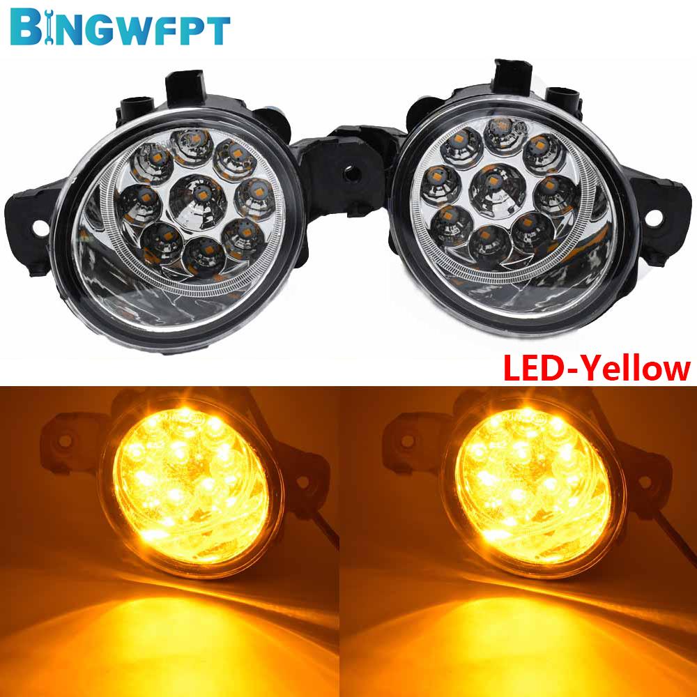 2X Daytime Running Light Fog Light Fog Lamp DRL Car H11 12V LED Bulb For Nissan Teana J32 For Nissan Teana 2004-2015