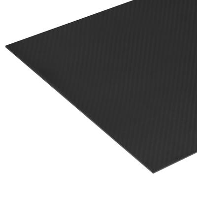 Uxcell 1ks Deska z uhlíkových vláken 400x300x2mm Pultrudovaná Plochá Deska z Uhlíkových Vláken Diagonální Vazba Panelová Deska pro Draka RC Letadlo