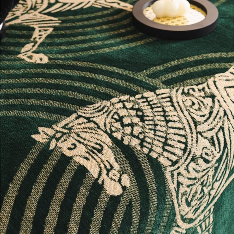 Funda Sofa Hjem Chenille Horse Print Sofamatte Dynepledd Helårs Camping Piknik Dekken Sofatrekk Høst