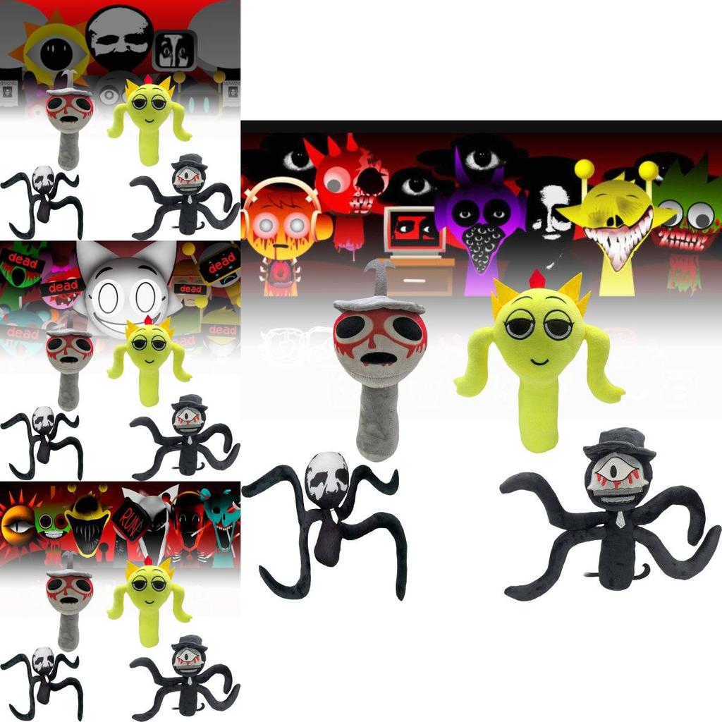 Delightful Sprunki Plush Doll Soft Toy For Kids Adorable Collectible For Incredibox Fans