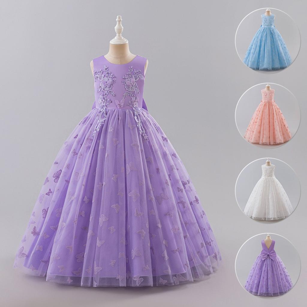 Girls Princess Gown Performance