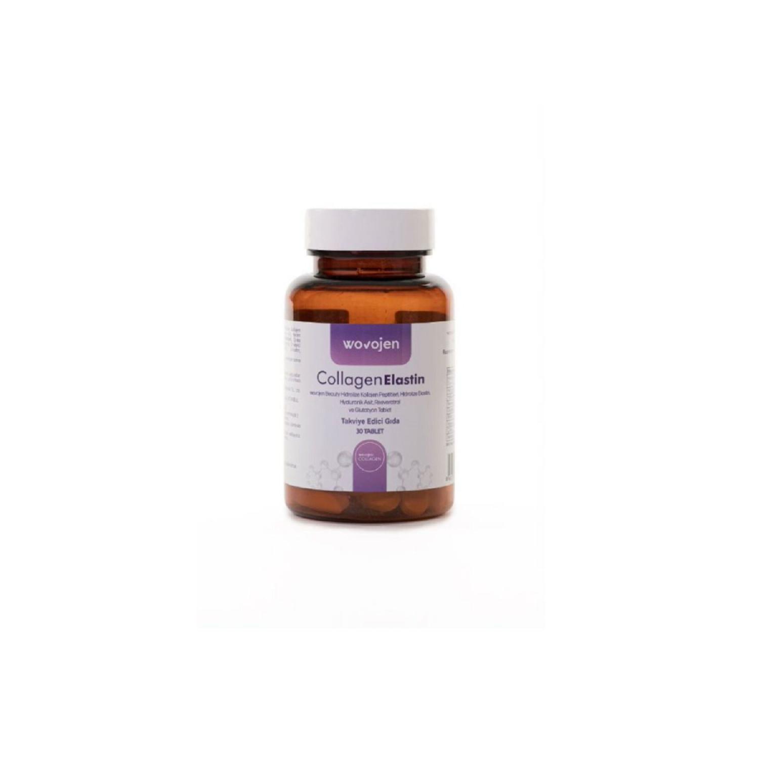 

Collagen Beauty Hydrolyzed Elastin, Hyaluronic Acid, Resveratrol 30 Tablets