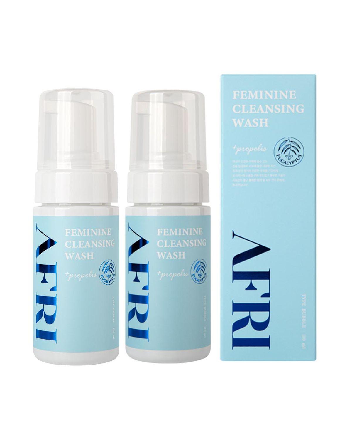 Apricot Bubble Feminine Wash 110ml [Blue] 2-Pack