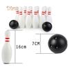 OBS 12Pcs/Set Toddler Kids Bowling Game Set Outdoor Indoor Sports Learning Toy Gift