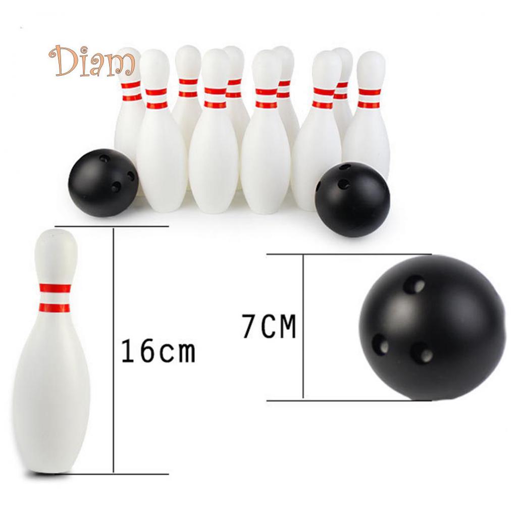 OBS 12Pcs/Set Toddler Kids Bowling Game Set Outdoor Indoor Sports Learning Toy Gift