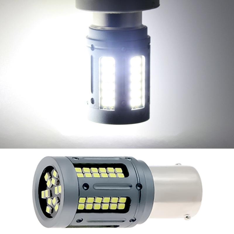 2Pcs Automotive Headlamp Indicator Light LED Bulb 84SMD 6000K Car Fog Light Bulb Automotive Light Bulbs