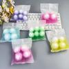 6 Balls Crispy Handmade Ball Handmade Fidget Squeeze Bag Sensory Dumpling Squishy  Kids Adults