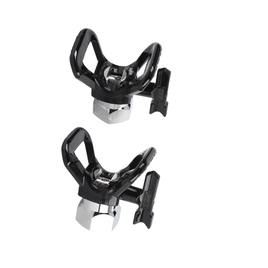 6 Pcs Airless Spray Tip Set Black 211 315 417 517 523 621 Airless Paint Sprayer Nozzles with 2 Tip