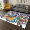 3D Digimon Adventure Angewomon Agumon Cartoon Carpet Rug for Bedroom Living Room Sofa Doormat Home Decor,Kid Area Rug Non-slip