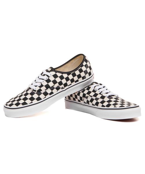 [Vans] Authentic - Golden Coast Checkerboard Black:White VN000W4NDI01