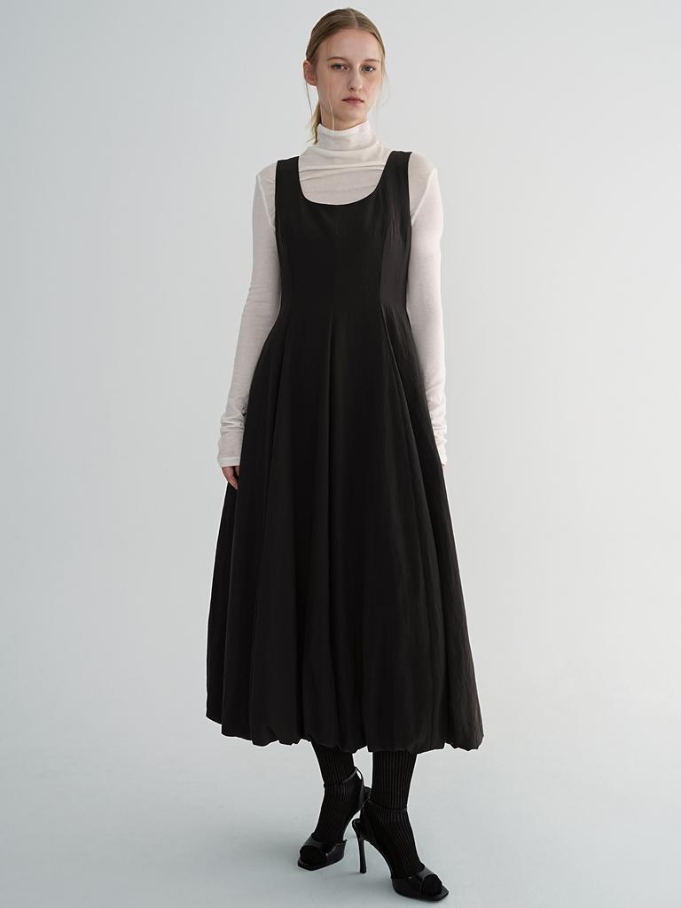 Paul And Alice Balloon Maxi Dress / Light Mint