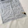Used Beautiful condition, Brooks Brothers 100% linen, hemp, stole, made in Italy, striped