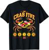 The Crab Five Crab Flag Maryland T-Shirt Unisex Shirt